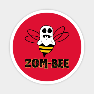 Zom-bee Cute Halloween Zombie Bee Magnet